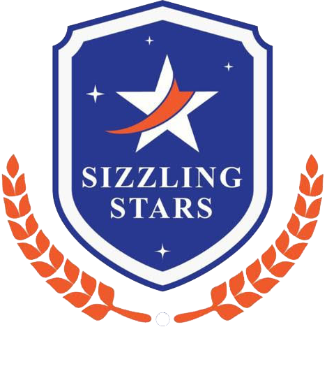 Sizzling Stars White Logo